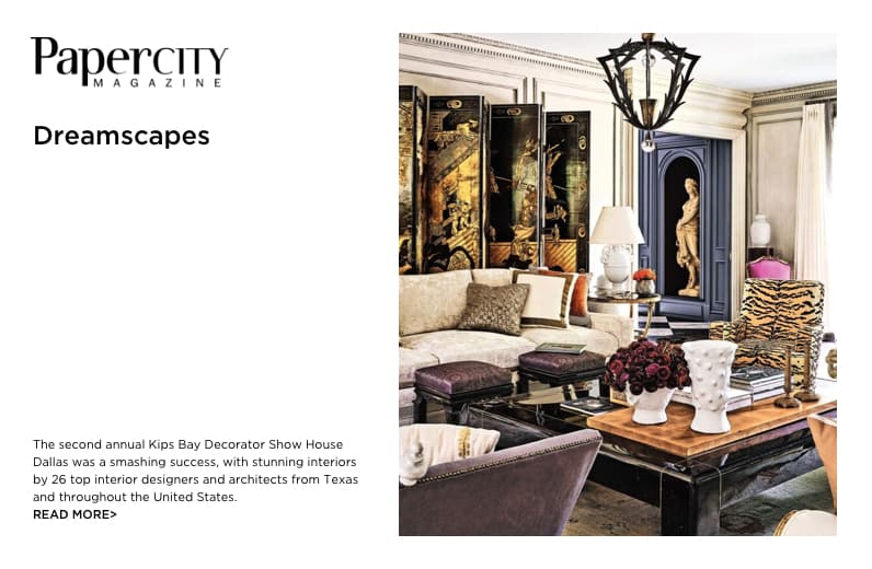 The Shade Store Featured in Paper City December 2021