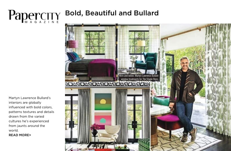 The Shade Store Featured in Paper City December 2021