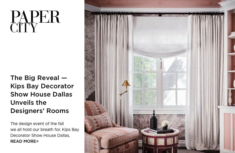 The Shade Store Featured in Paper City November 2021